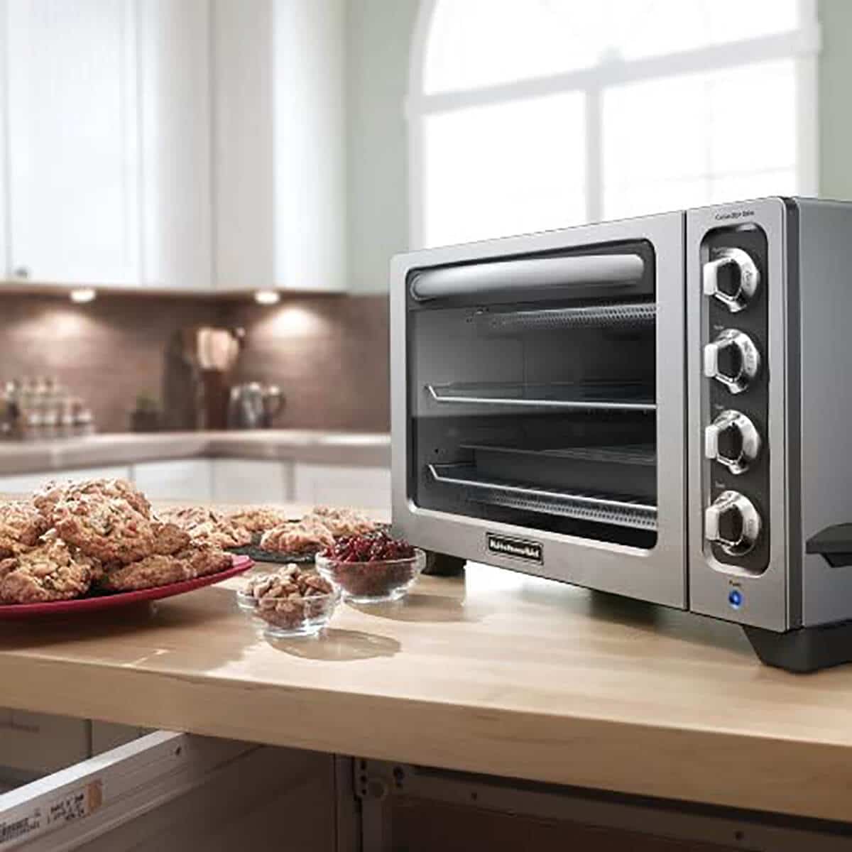 KitchenAid 12” Countertop Oven - Stainless Steel