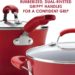 Rachael Ray 14 Piece Hard Enamel Cookware, Bakeware and Tools (Red)