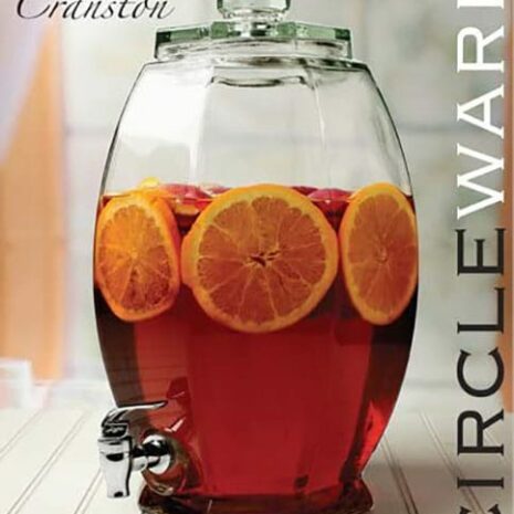Circleware Cranston Beverage Dispenser with Glass Lid