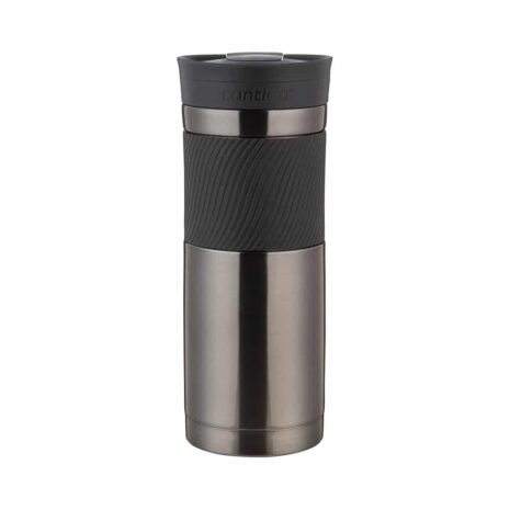 Contigo Snap Seal Vacuum-Insulated Travel Mug, Gunmetal