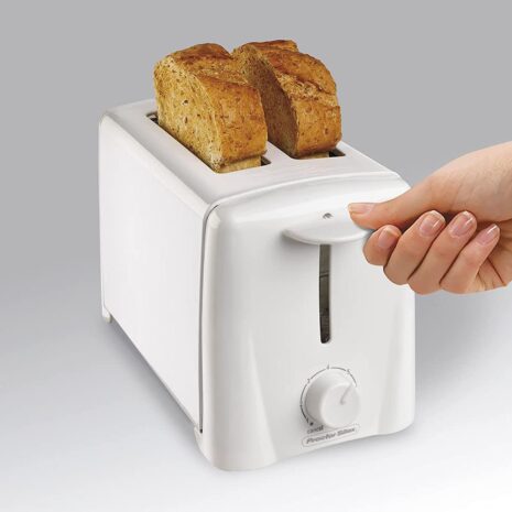 Proctor Silex 2-Slice Toaster, White