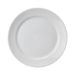 White 12” Porcelain Thick Round Plate
