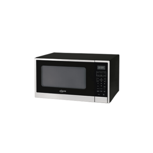 Genie 1.1cft Microwave - Black and Stainless Steel