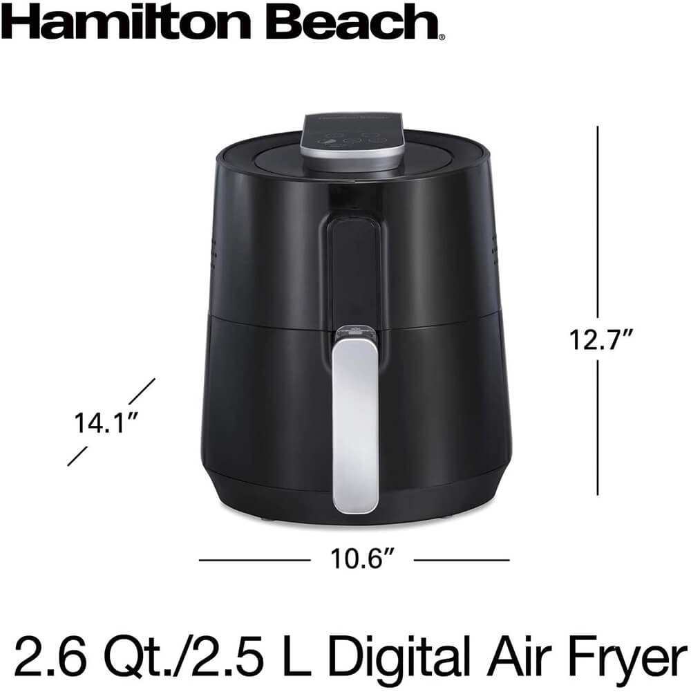 Hamilton Beach 2.6-Quart Digital Air Fryer