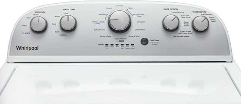 Whirlpool 24kg, 12 Cycle Impellar Automatic Washer, White