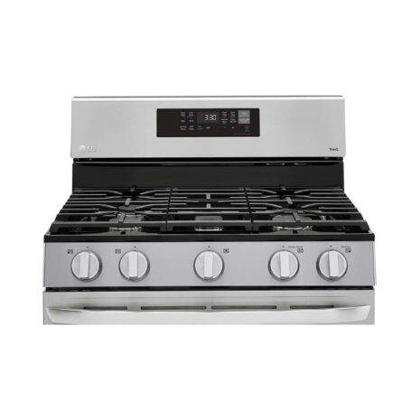 LG 5.8cft Smart Wi-Fi Enabled Convection Oven Gas Range with Air Fryer & EasyClean - Stainless Steel