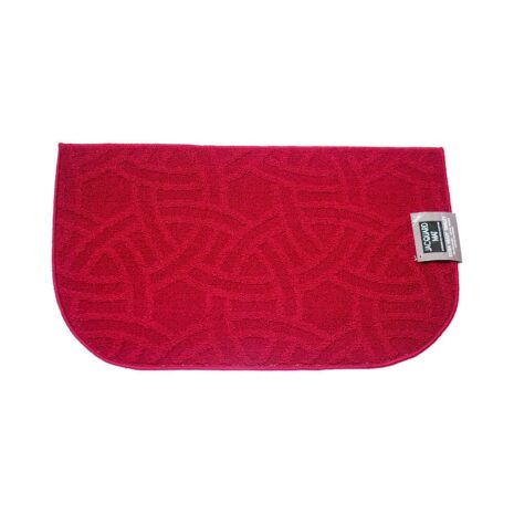 Washable Jacquard Floor Mat, Red