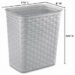 Sterilite Weave 13L Wastebasket - Cement