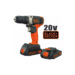 Black and Decker 20V Lithium Ion 2 Speed Drill