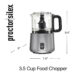 Proctor Silex 3.5 Cup Food Chopper - Gray