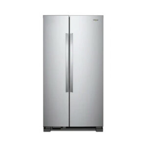 Whirlpool 25cft Side by Side Refrigerator Stainless Steel - Stainless Steel