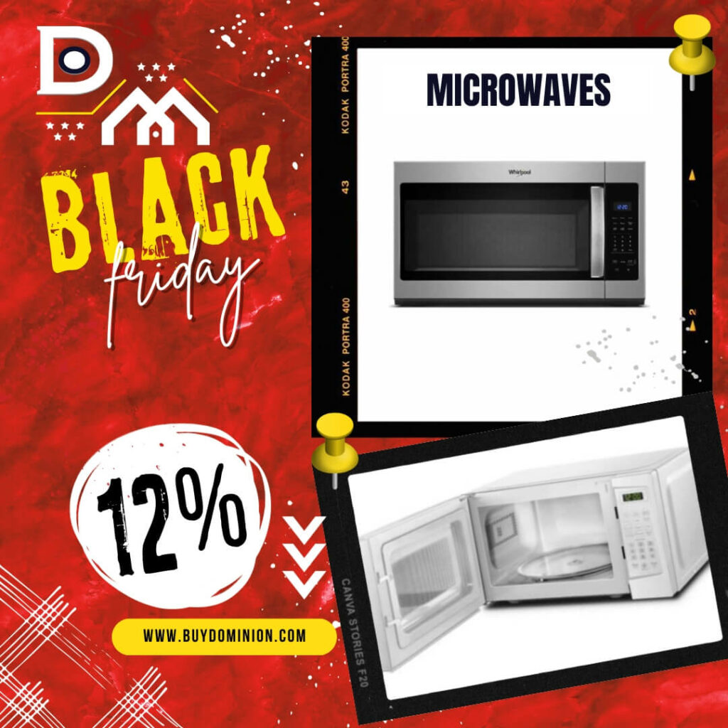 Dominion Appliances Black Friday 2023 Microwaves
